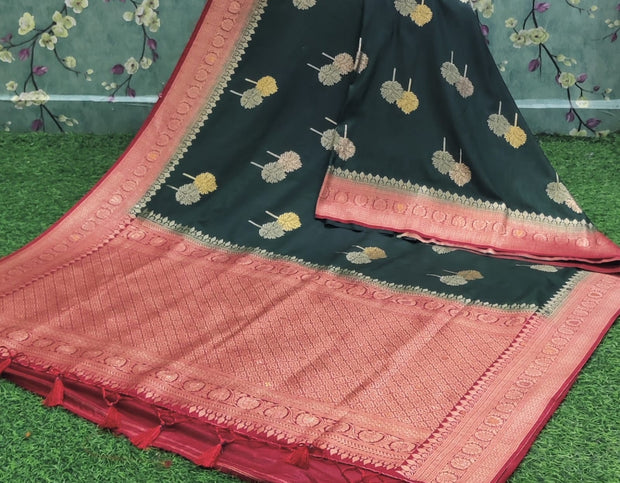 Green Katan Banarasi 20JUL1E