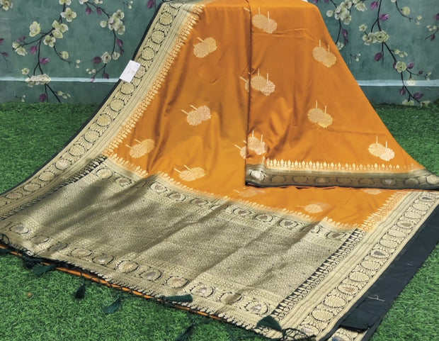 Mango Yellow Katan Banarasi 20JUL7E