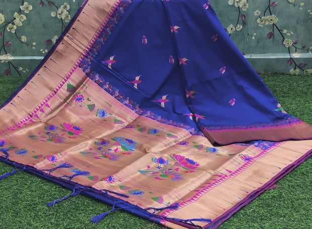 Blue Banarasi Paithani 22JUL8