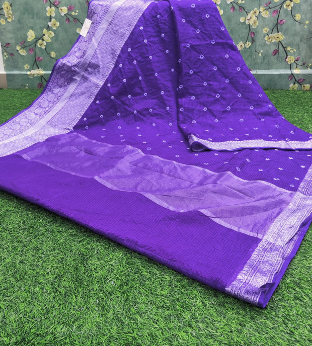 Purple Bandhani 23JUL13E