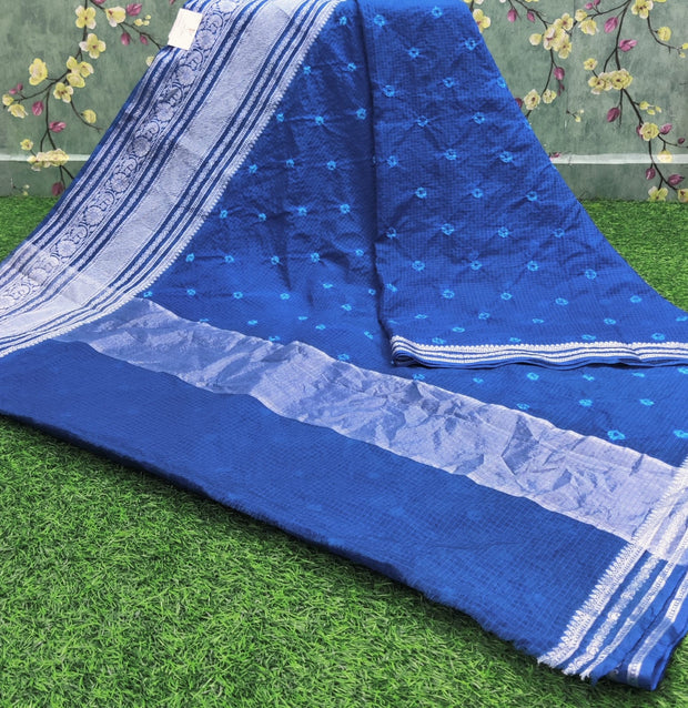Royal Blue Bandhani 23JUL15E