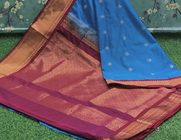 Blue Gadwal Pattu 25JUL4