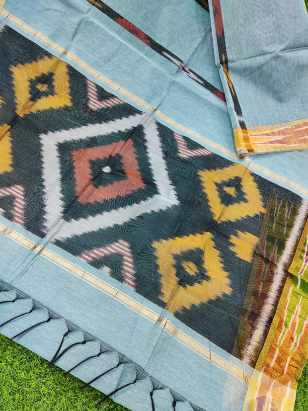 Blue Pure Handloom 25JUL20E