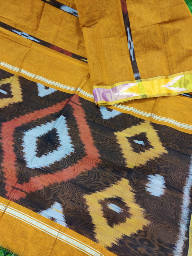 Orange Pure Handloom 25JUL12E