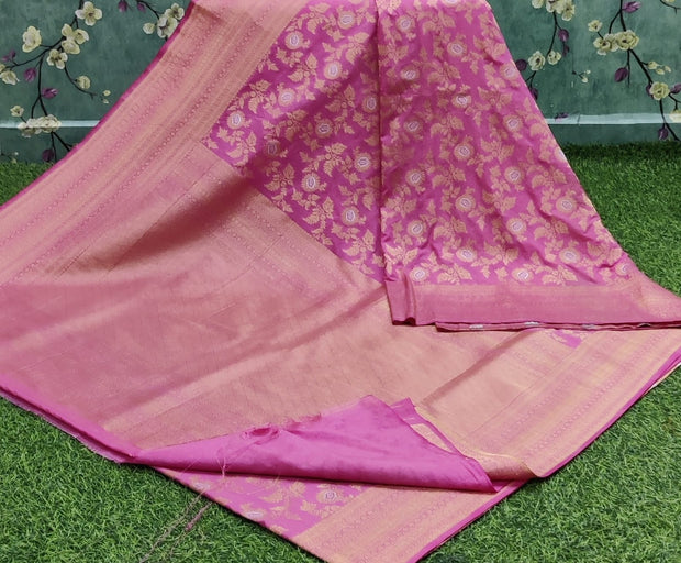 Pink Georgette Banarasi 27JUL3