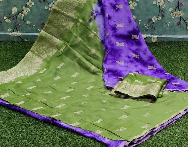 Lavender Khadhi Georgette 28JUL5