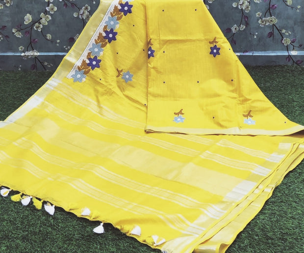 Yellow Handloom Mangalagiri 28JUL13E