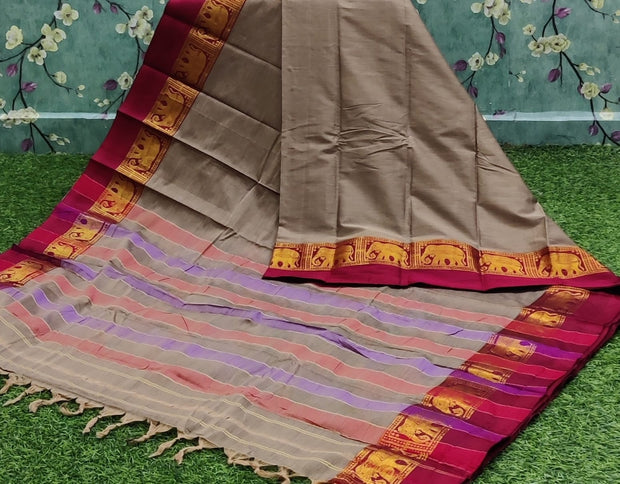 Beige  Handloom Narayanpet 30JUL11E