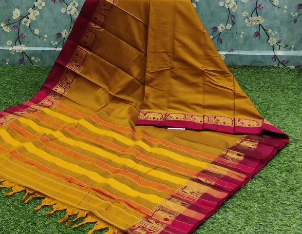 Yellow  Handloom Narayanpet 30JUL9E