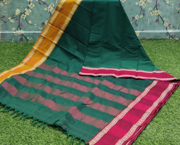 Bottle Green Handloom Narayanpet 30JUL5E