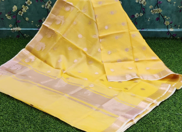 Lemon Yellow Silk Kota 31JUL4