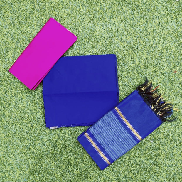 Rani Pink Handllom Ikkat 2AUG5E