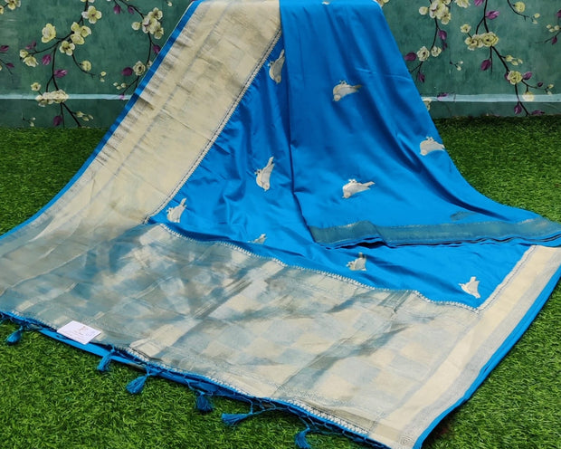 CS Blue Katan Banarasi 3AUG10E