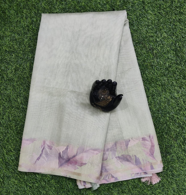 Pista Green Khadi Silk 7AUG6E