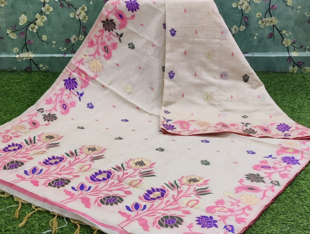 Cream Jamdani 8AUG15