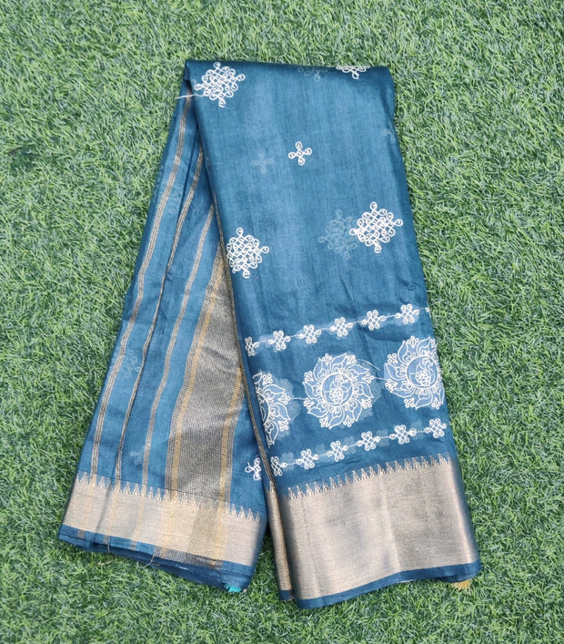 Bottle Green Handloom Managalagri 10AUG10E