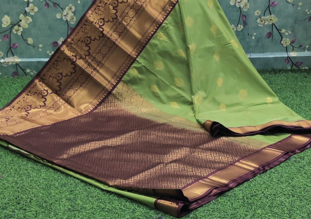 Green Kanchi Pattu 12AUG14