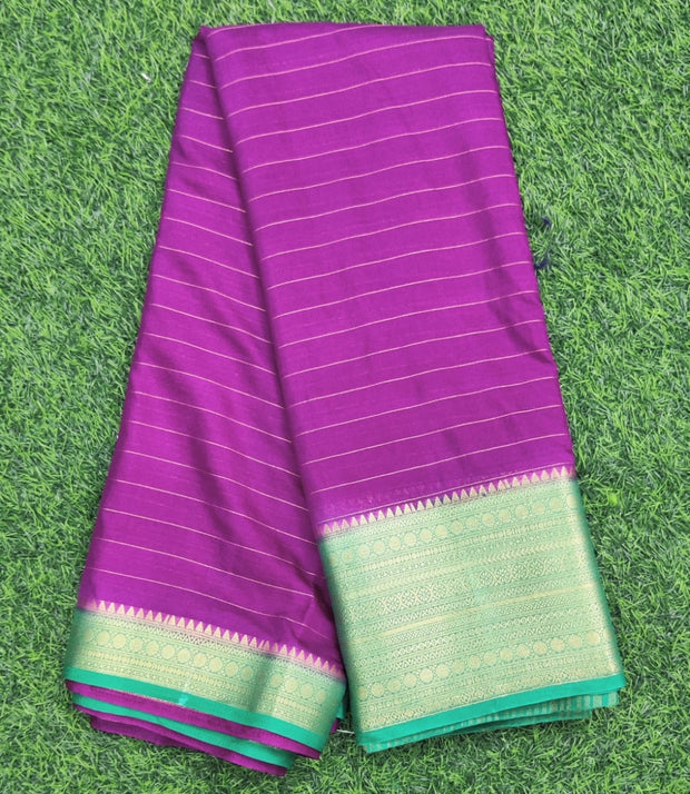 Burgundy Georgette 13AUG4E