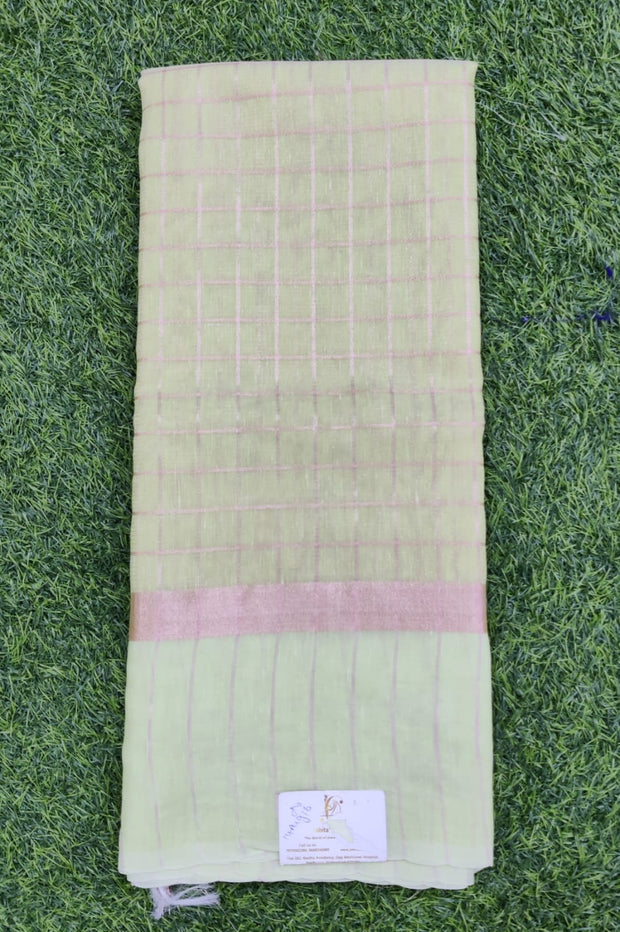 Light Green Cotton Kota 14AUG15E