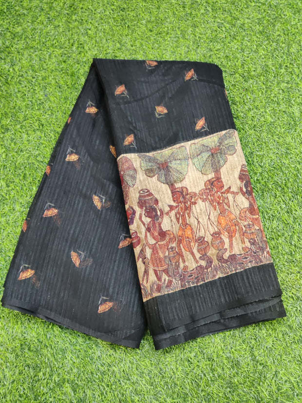 Black Jute Silk 16AUG1E
