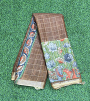 Brown Handloom Mangalagiri 17H413E