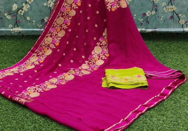 Pink Georgette 18H414