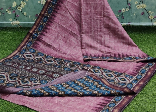 Onion Pink Maheshwari Silk 18H418