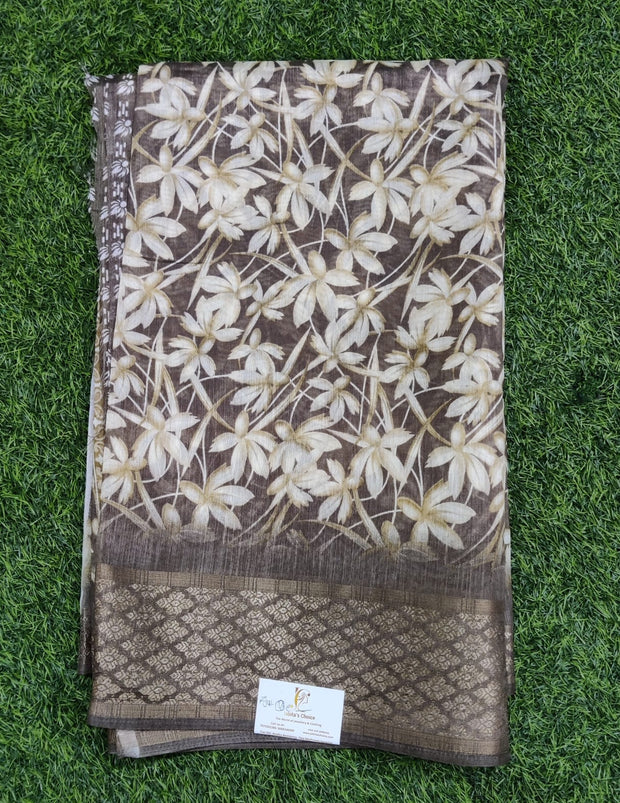 Beige Lotus Voile 21AUG7