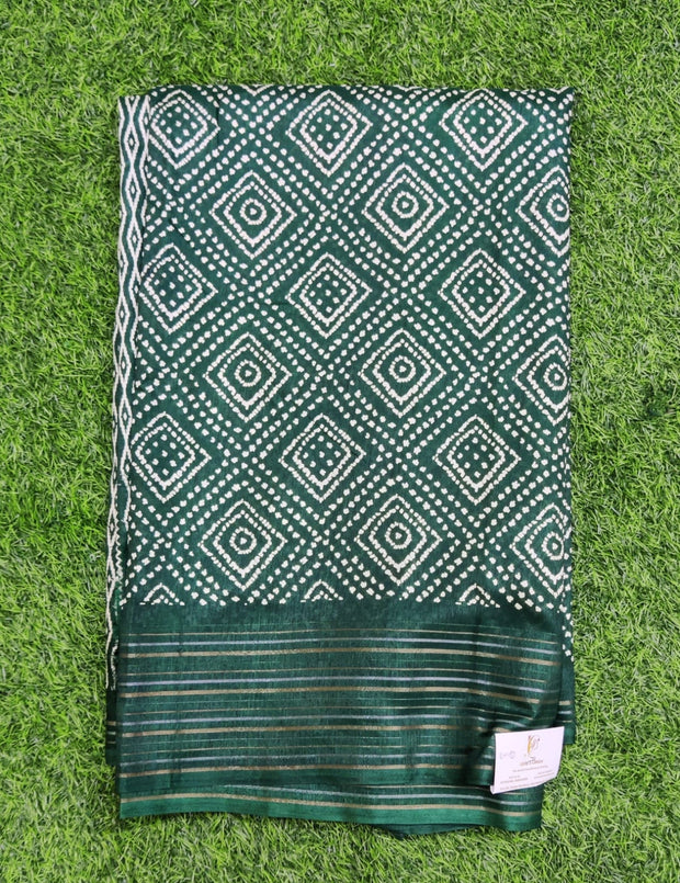 Bottle Green Mataka Tussar 21AUG11