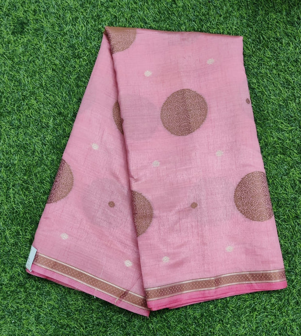 Pink Khadi Silk 22H410E