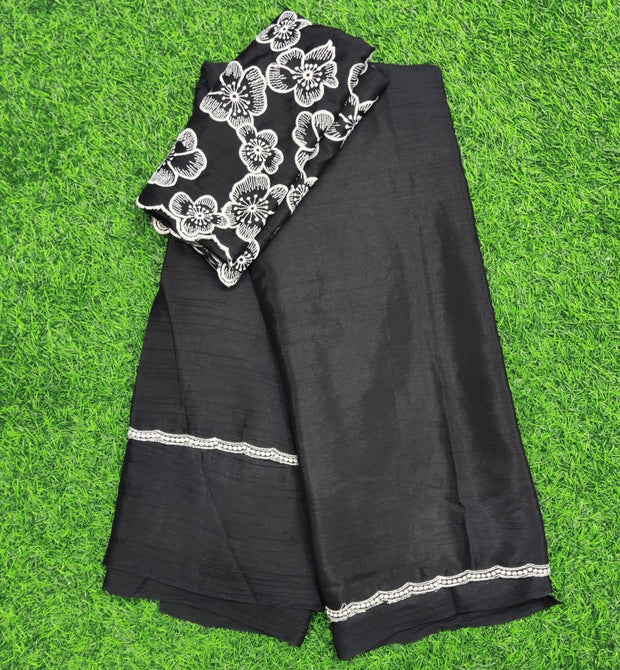Black LW Georgette 22H44E