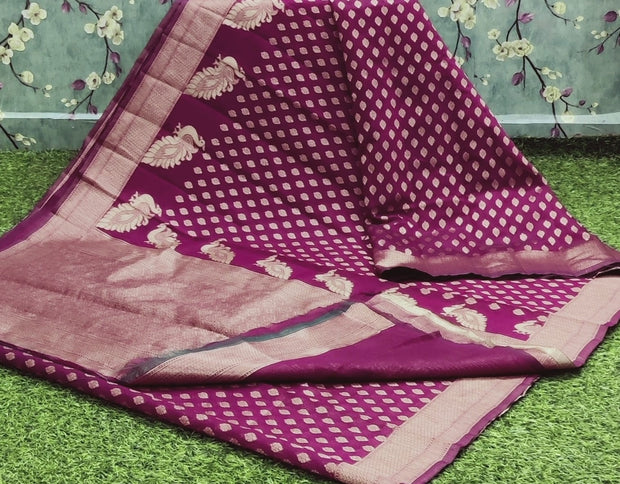 Kempu Chanderi 25H41-10