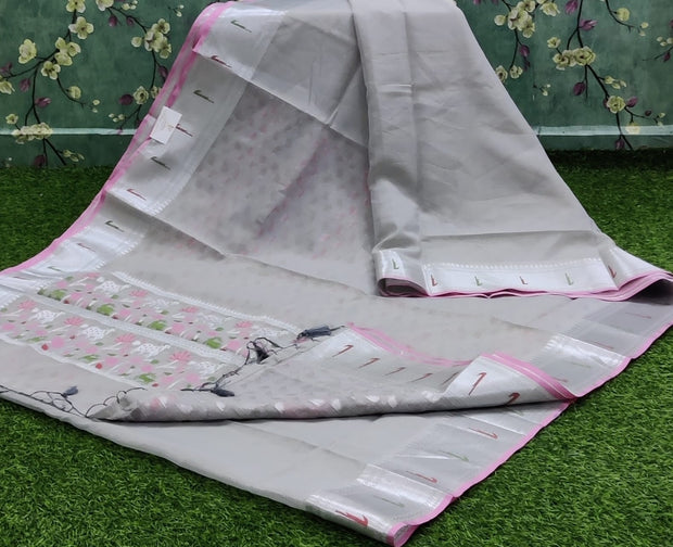 Grey Zari Kota 25H41-6