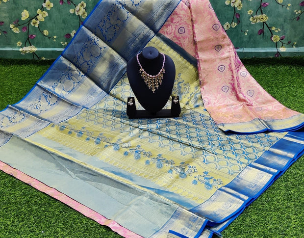 Peach Kanchi Pattu 28H4-2