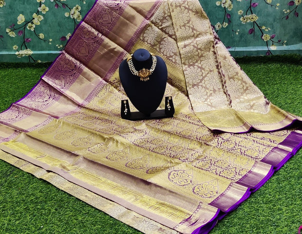 Silver Kanchi Pattu 28H4-3