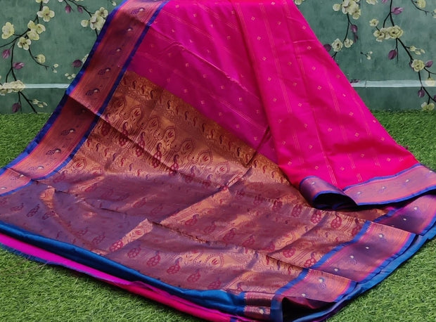 Rani Pink Varnika Pattu 30H4-6