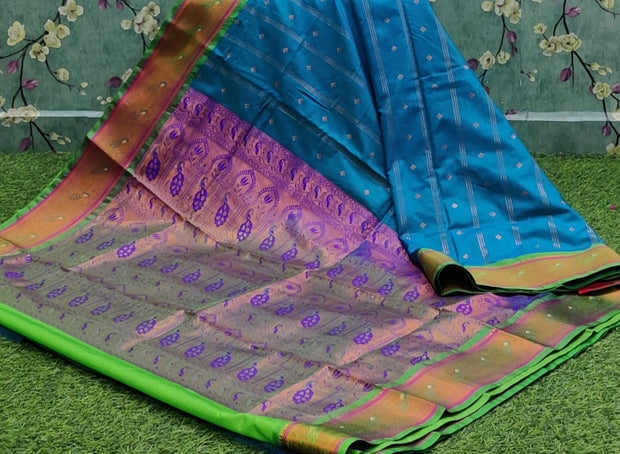 Lux Green Varnika Pattu 30H4-9