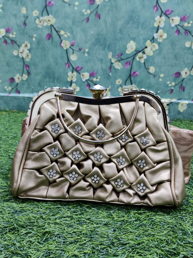 Cream Party Wear Bag 6 I4-6E