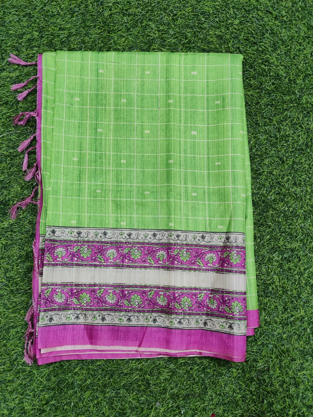 Green Khadli Silk 8 I4-8E