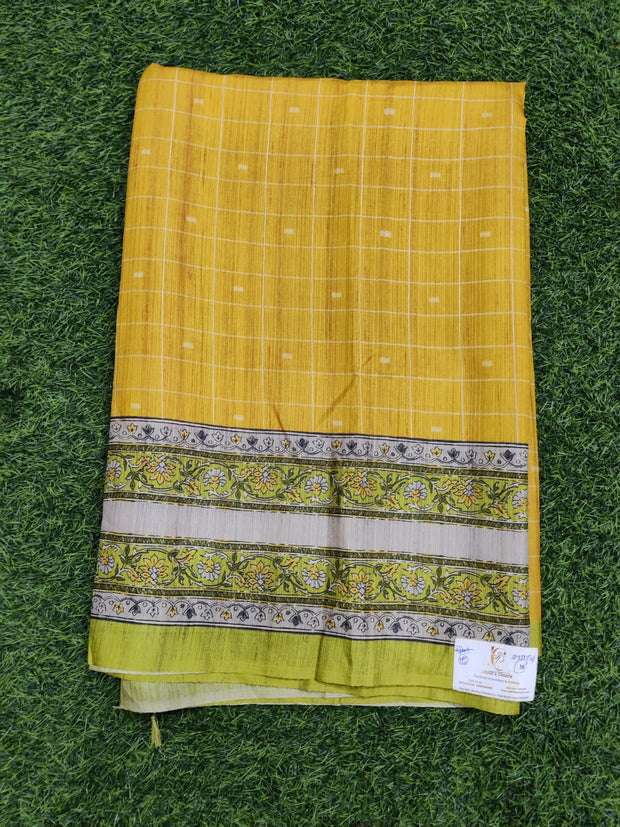 Mango Yellow Khadli Silk 8 I4-7E