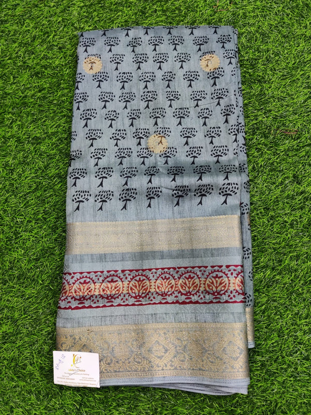 Grey Matka Tussar 13 I4-8E