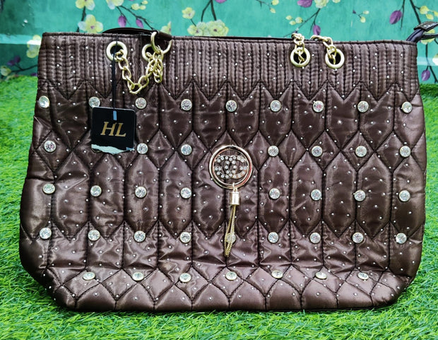 Brown Handbag 17 I4-6