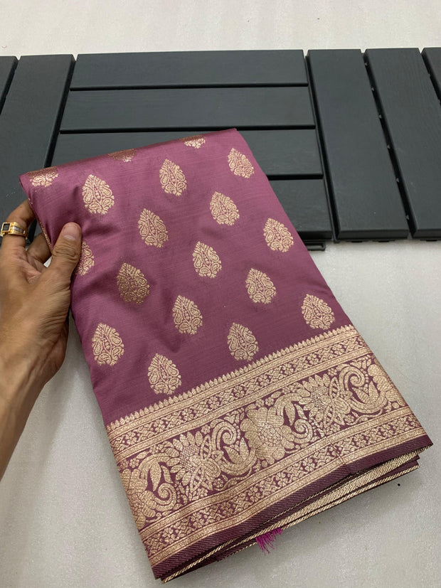 Onion Pink Litchi Silk