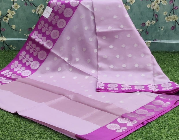 Light Lavender Silk Kota 28 I4-10