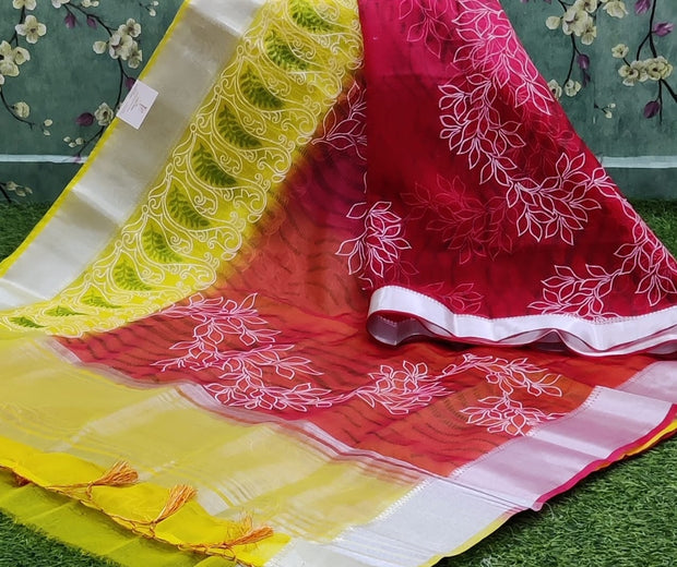 Red Yellow Digital Painting 4 J4-8