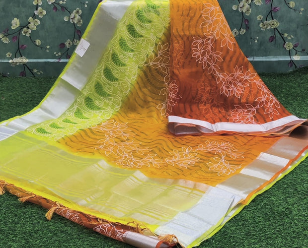 Orange Digital Painting 4 J4-11