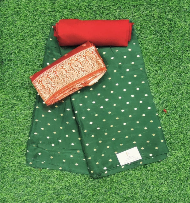 Red Dress Material 4 J4-15