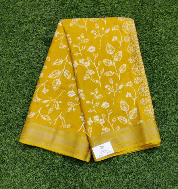 Yellow Matka Tussar 5 J4-4E