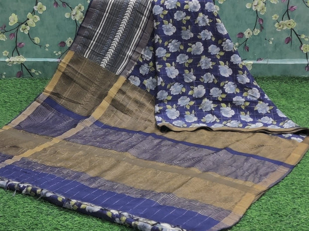 Blue Floral Muslin 6 J4-14