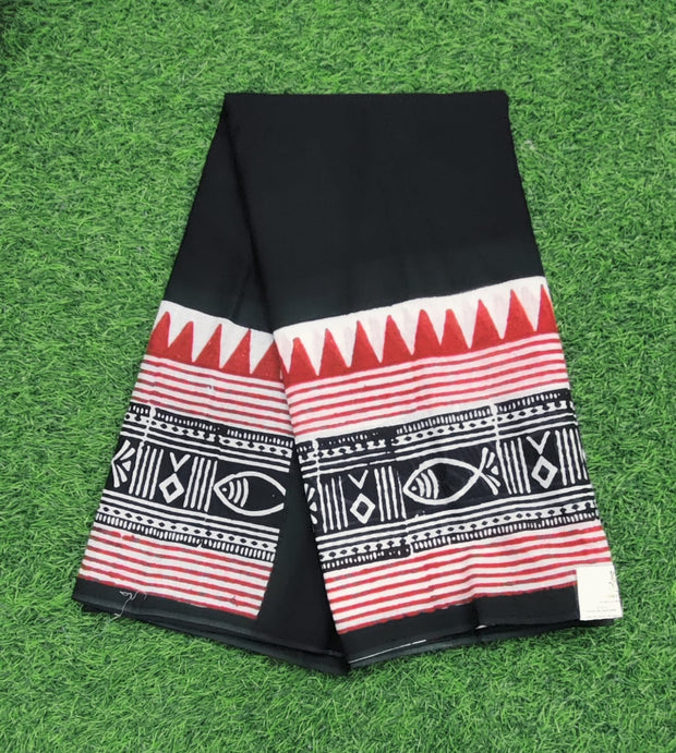 Black Chanderi 7 J4-9E